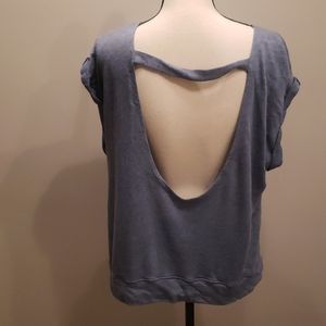 Victorias secret open back shirt